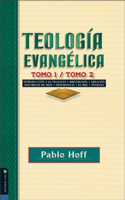 1-2: Teologa evanglica tomo 1 / tomo 2 (Spanish Edition)