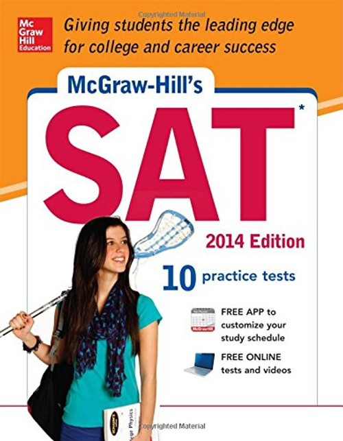 McGraw-Hill's SAT with CD-ROM, 2014 Edition (Mcgraw Hill Education Sat)
