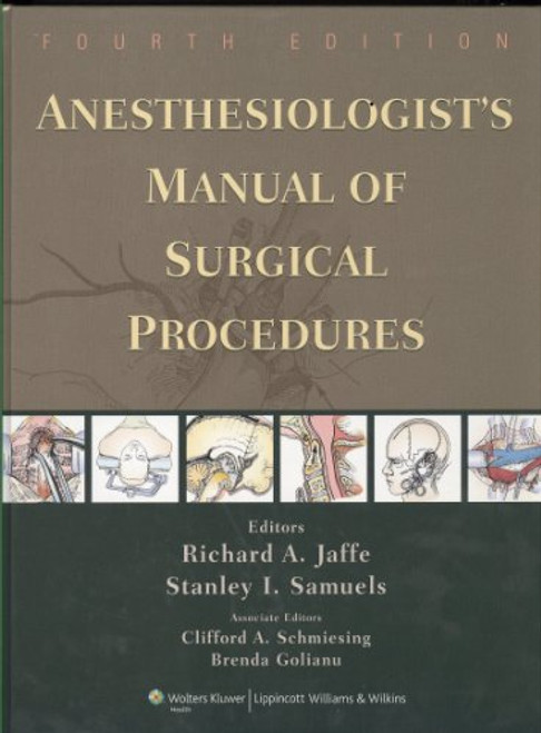 Anesthesiologist's Manual of Surgical Procedures