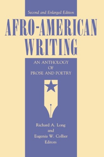 Afro-American Writing: An Anthology of Prose and Poetry