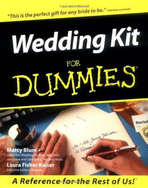 Wedding Kit for Dummies (Soft Cover with CDR) Wedding Kit for Dummies (Soft Cover with CDR)