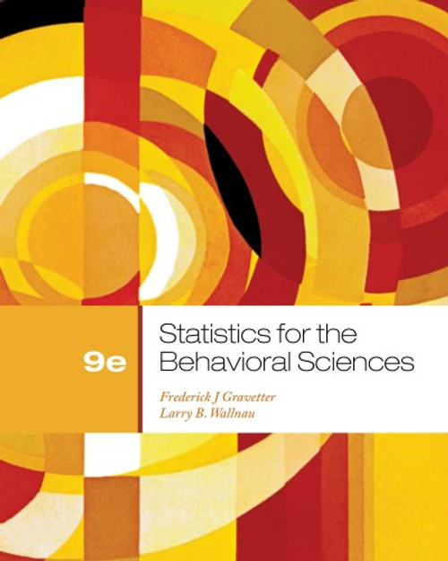 Bundle: Statistics for the Behavioral Sciences, 9th + Aplia Web Access