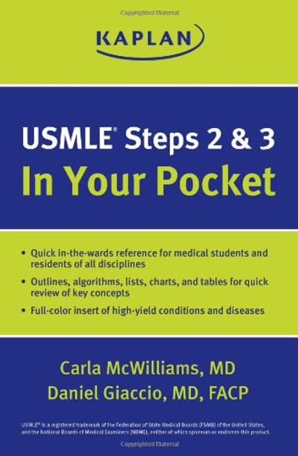 USMLE Steps 2 and 3: In Your Pocket USMLE Steps 2 and 3: In Your Pocket