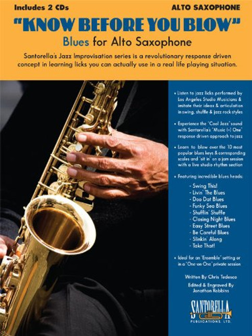 Know Before You Blow Blues for Alto Sax Know Before You Blow Blues for Alto Sax