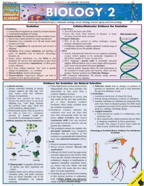 Biology 2 (Quick Study Academic)