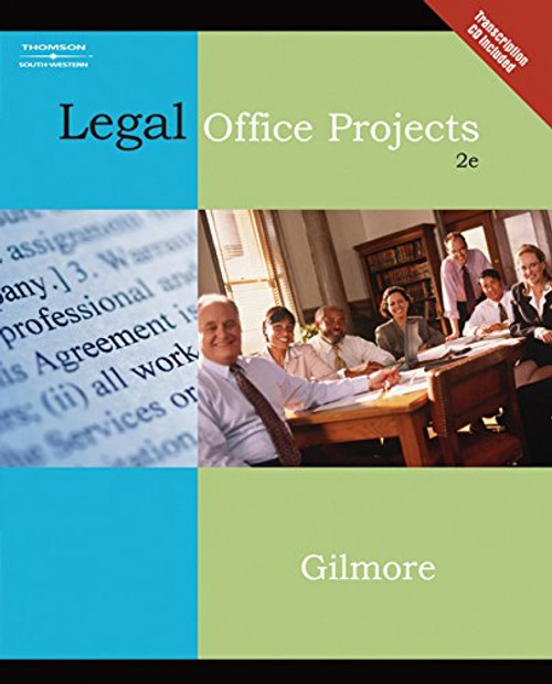 Legal Office Projects (with CD-ROM) (Legal Office Procedures)