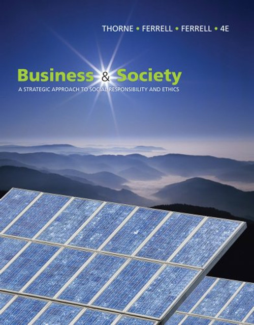 Business and Society: A Strategic Approach to Social Responsibility (Available Titles CourseMate)