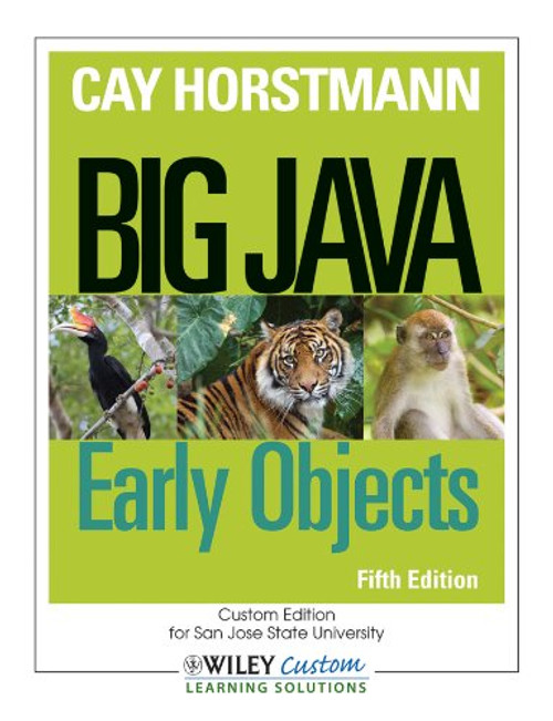 Big Java: Early Objects