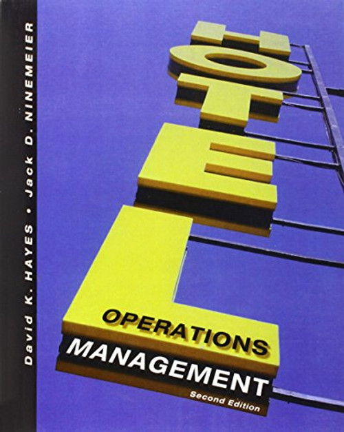 Hotel Operations Management Hotel Operations Management
