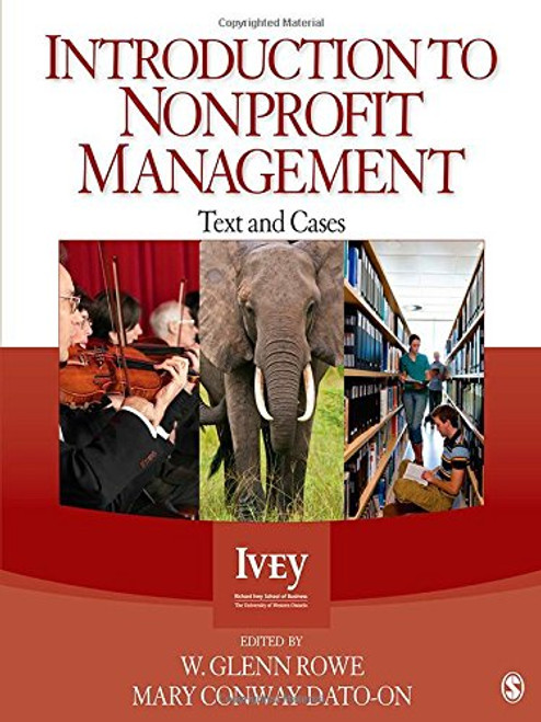 Introduction to Nonprofit Management: Text and Cases (Ivey Casebook Series)