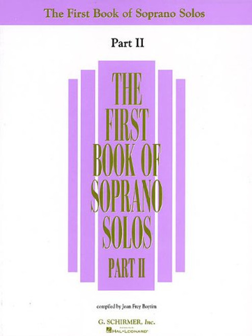 The First Book of Soprano Solos - Part II