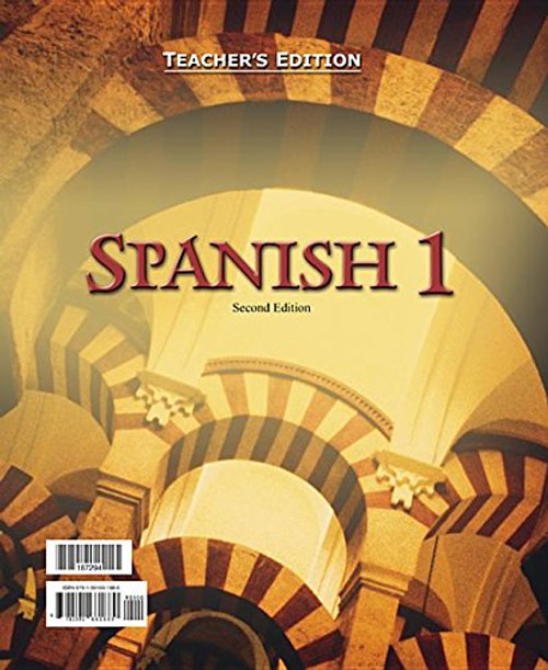 Spanish 1: For Christian Schools Teacher's Edition (Bob Jones)