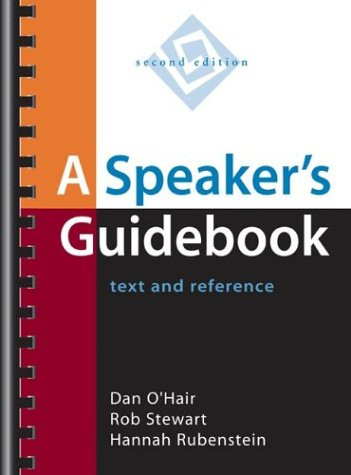 A Speaker's Guidebook: Text and Reference