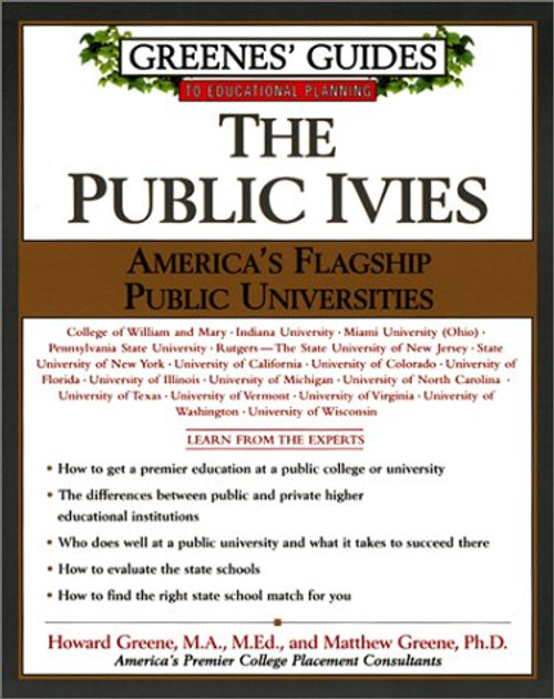 The Public Ivies: America's Flagship Public Universities