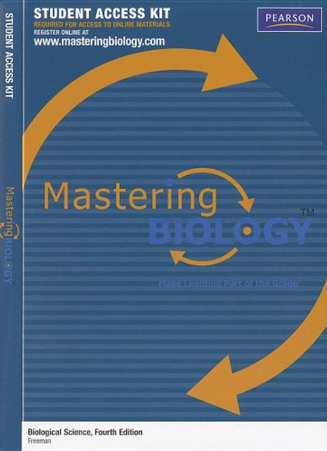 MasteringBiology without Pearson eText -- Standalone Access Card -- for Biological Science (Mastering Biology (Access Codes))