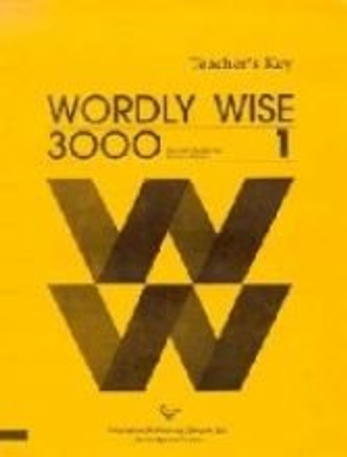 Wordly Wise 3000: Book 1 : Teacher's Key