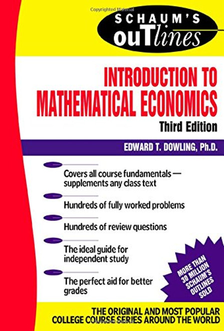Schaum's Outline  Introduction to Mathematical Economics