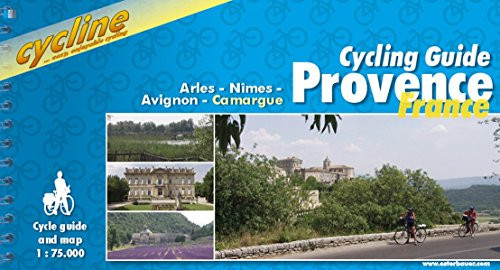 Provence Cycling Guide: Arles/Nimes/Avignon/Camargue - BIKE.FR.21.E (Cycline) 1:75K