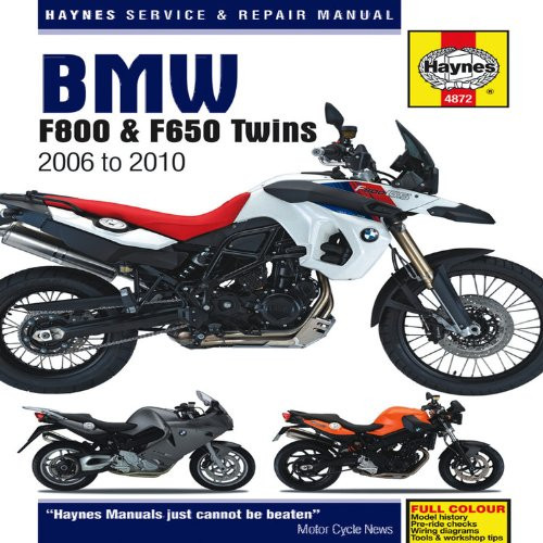 BMW F800 & F650 Twins: 2006 to 2010 (Haynes Service & Repair Manual)