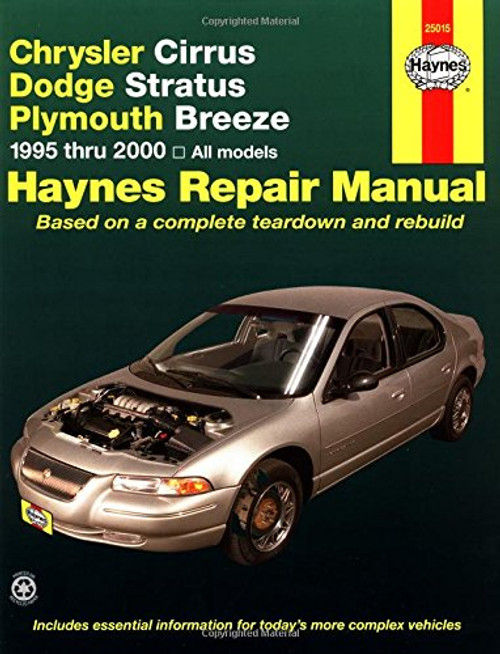 Chrysler Cirrus, Dodge Stratus, Plymouth Breeze, 1995-2000 (Haynes Manuals)