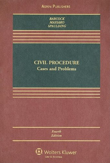 Civil Procedure: Cases and Problems