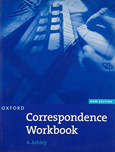 Oxford Correspndence Workbook New Edition