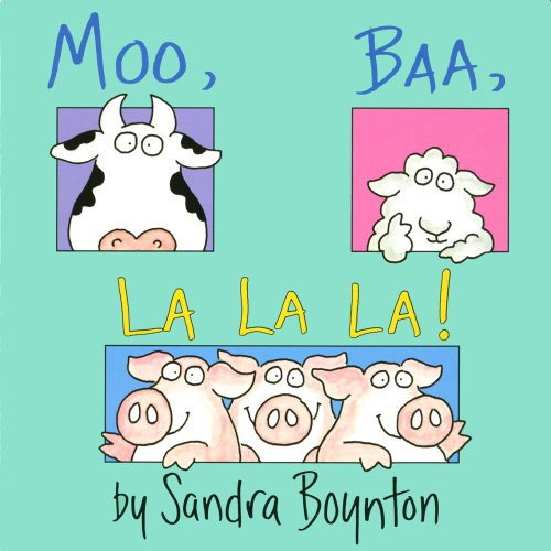 Moo, Baa, La La La!: Lap Edition