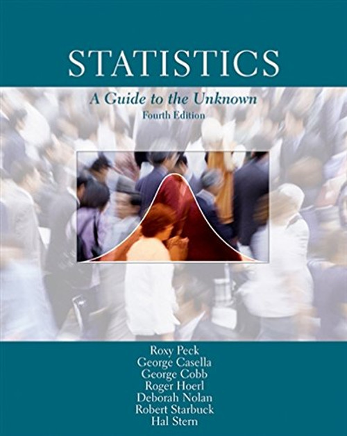 Statistics: A Guide to the Unknown