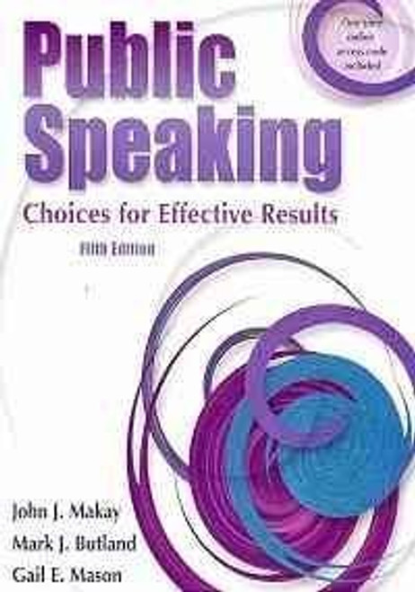 Public Speaking: Choices For Effective Results