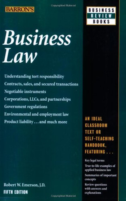 Business Law (Barron's Business Review Series) Business Law (Barron's Business Review Series)