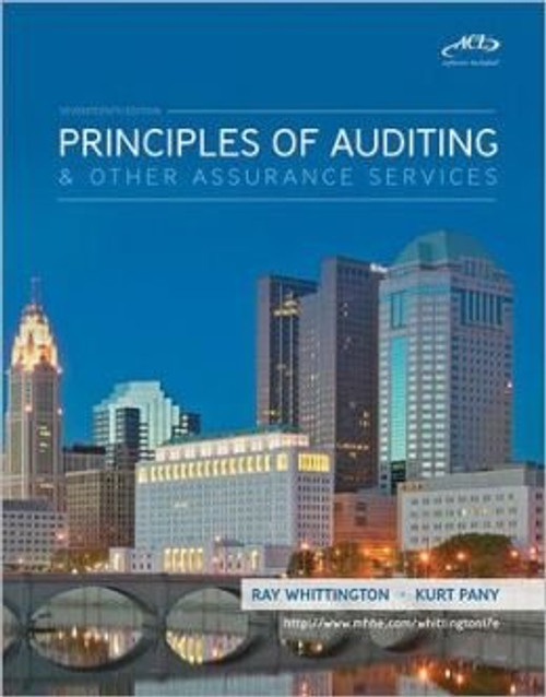 Principles of Auditing and Other Assurance Services