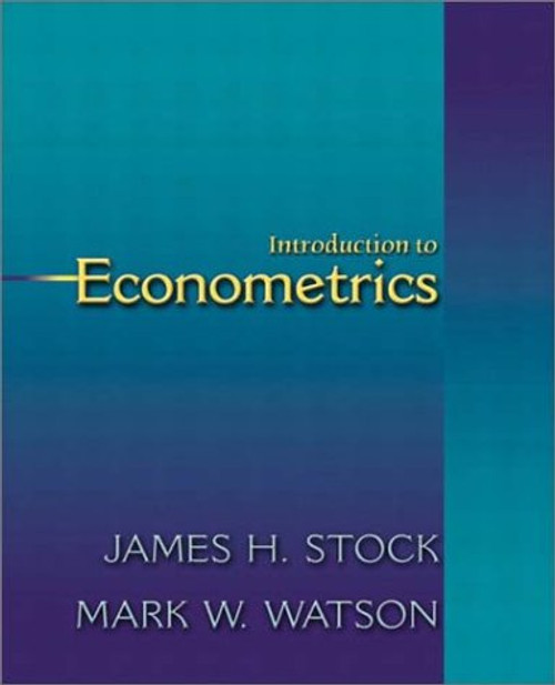 Introduction to Econometrics Introduction to Econometrics