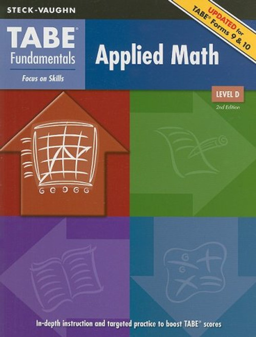 TABE Fundamentals: Student Edition Applied Math, Level D