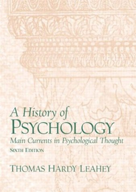 A History of Psychology 6ed: From Antiquity to Modernity