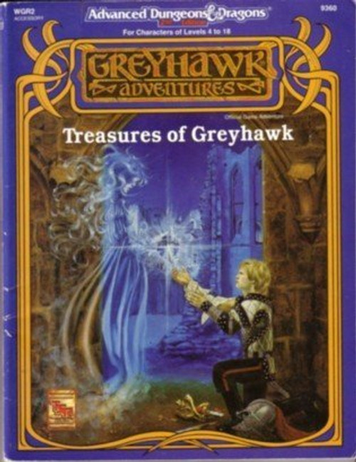 Treasures of Greyhawk (AD&D 2nd Ed Fantasy Roleplaying, WGR2)