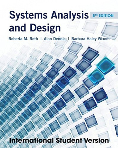 Systems Analysis and Design.