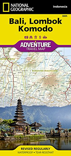 Bali, Lombok, and Komodo [Indonesia] (National Geographic Adventure Map)