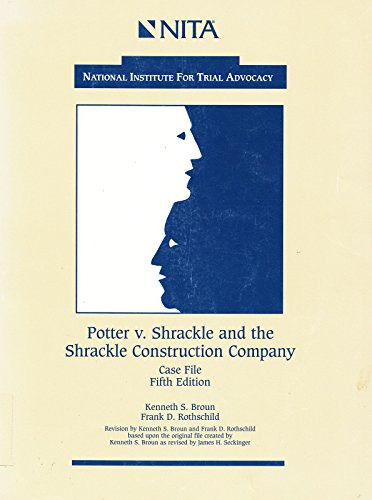 Potter v. Shrackle and the Shrackle Construction Company + CD