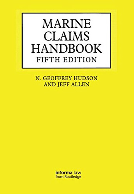 Marine Claims Handbook Marine Claims Handbook