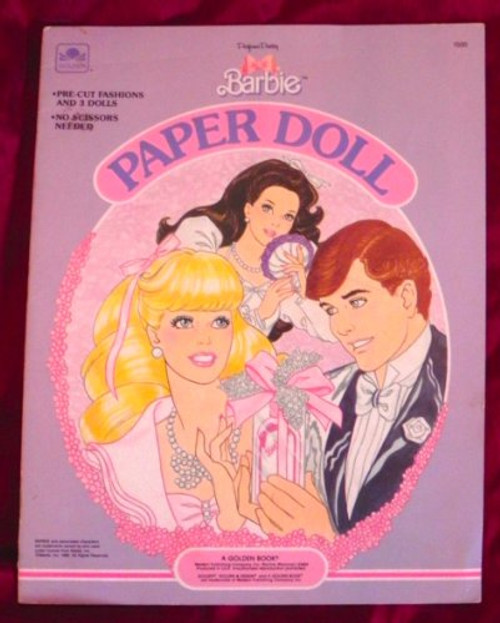 Perfume Pretty Barbie Paprdoll (A Punch & Play Book)