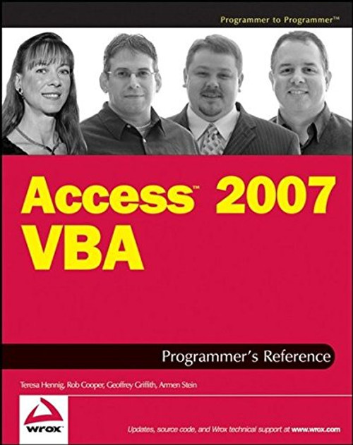Access 2007 VBA Programmer's Reference Access 2007 VBA Programmer's Reference