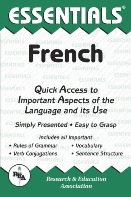 French Essentials (Essentials Study Guides) (English and French Edition)