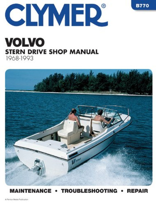 Clymer Volvo Stern Drive Shop Manual, 1968-1993