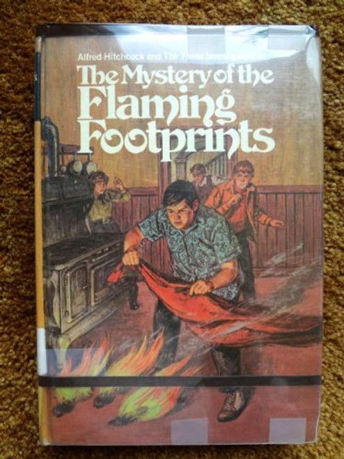 Alfred Hitchcock and the Three Investigators in The Mystery of the Flaming Footprints