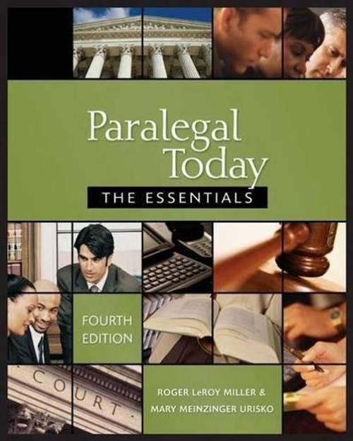 Paralegal Today: The Essentials  & Bankruptcy Supplement Package