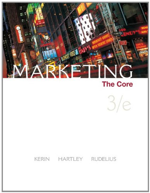 Marketing: The Core