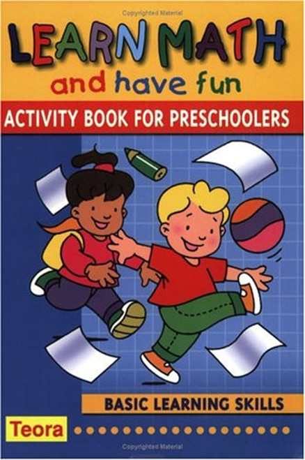 1: Learn Math and Have Fun: Activity Book for Preschoolers