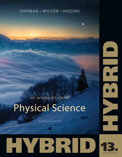An Introduction to Physical Science, Hybrid (with Enhanced WebAssign Homework and eBook Printed Access Card) (Cengage Learnings New Hybrid Editions!)