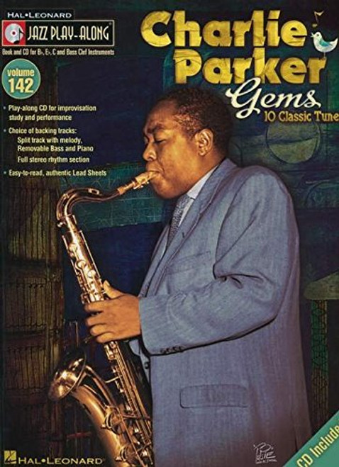 Charlie Parker Gems - Jazz Play-Along Volume 142 (Cd/Pkg)