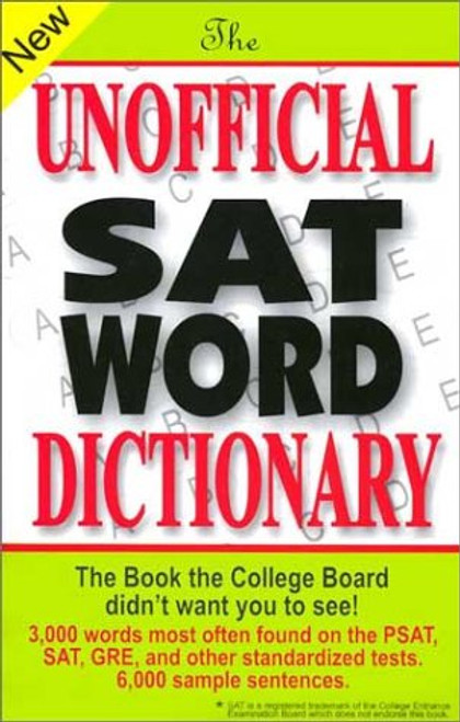 The Unofficial Sat Word Dictionary
